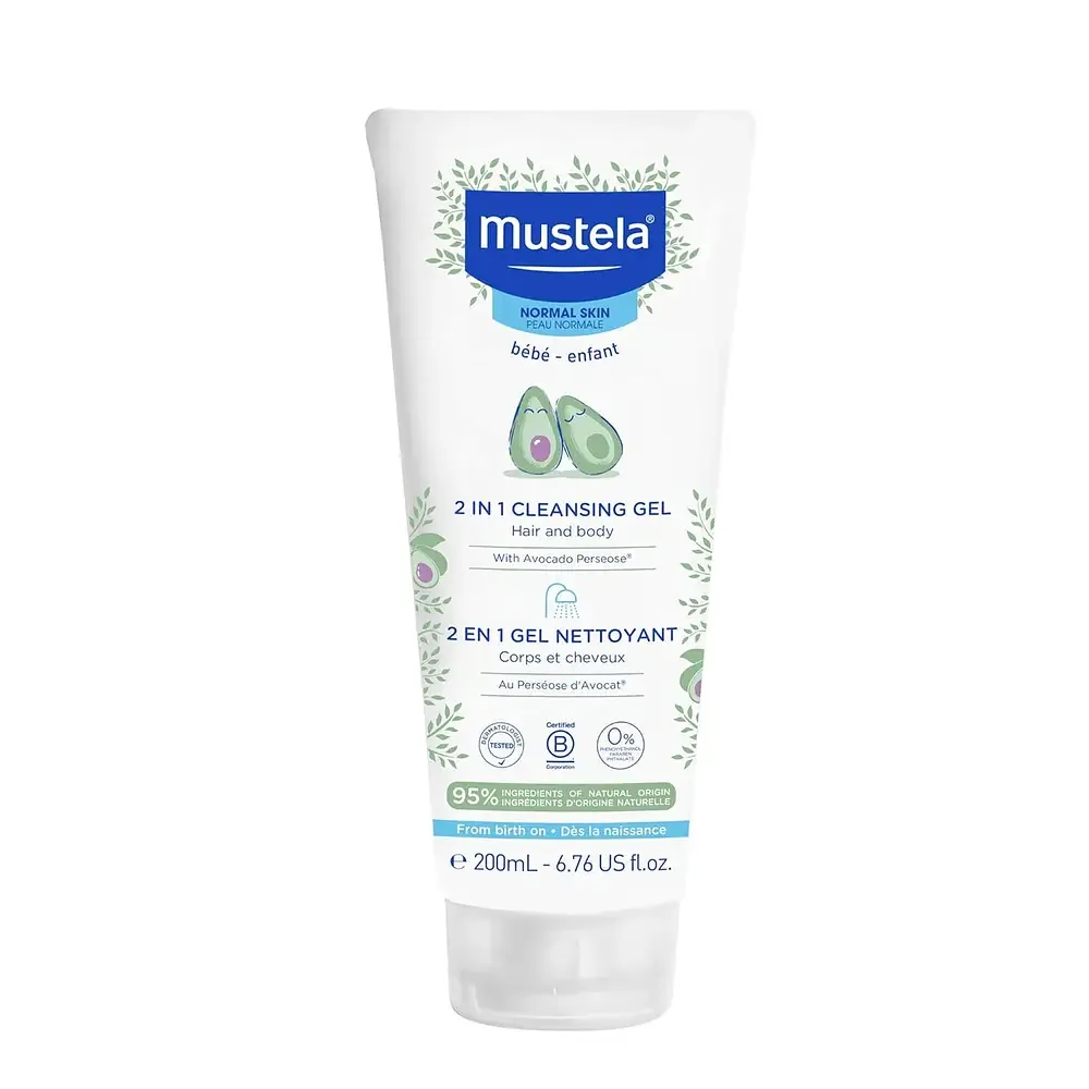 Mustela 2 In 1 Cleansing Gel