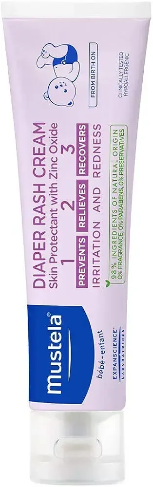 Mustela Diaper Rash Cream 1 2 3