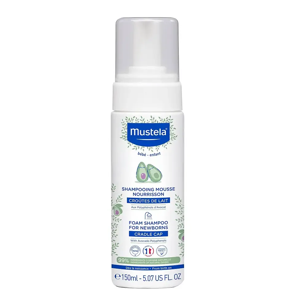 Mustela Foam Shampoo For Newborns