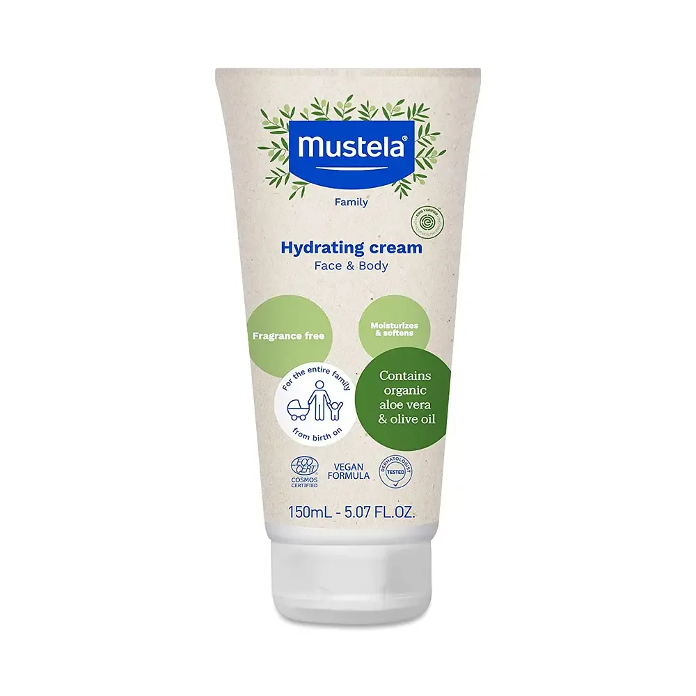 Mustela Organic Hydrating Cream With Olive Oil & Aloe