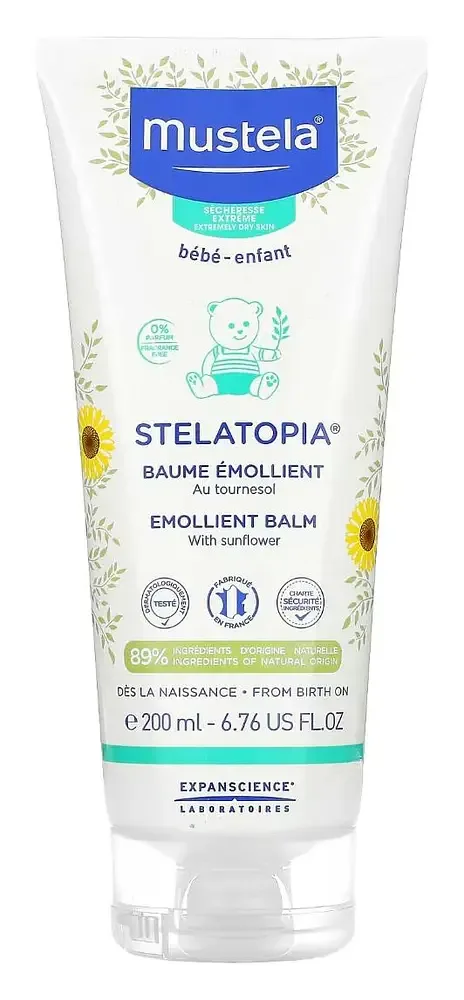 Mustela Stelatopia Emollient Cream With Sunflower