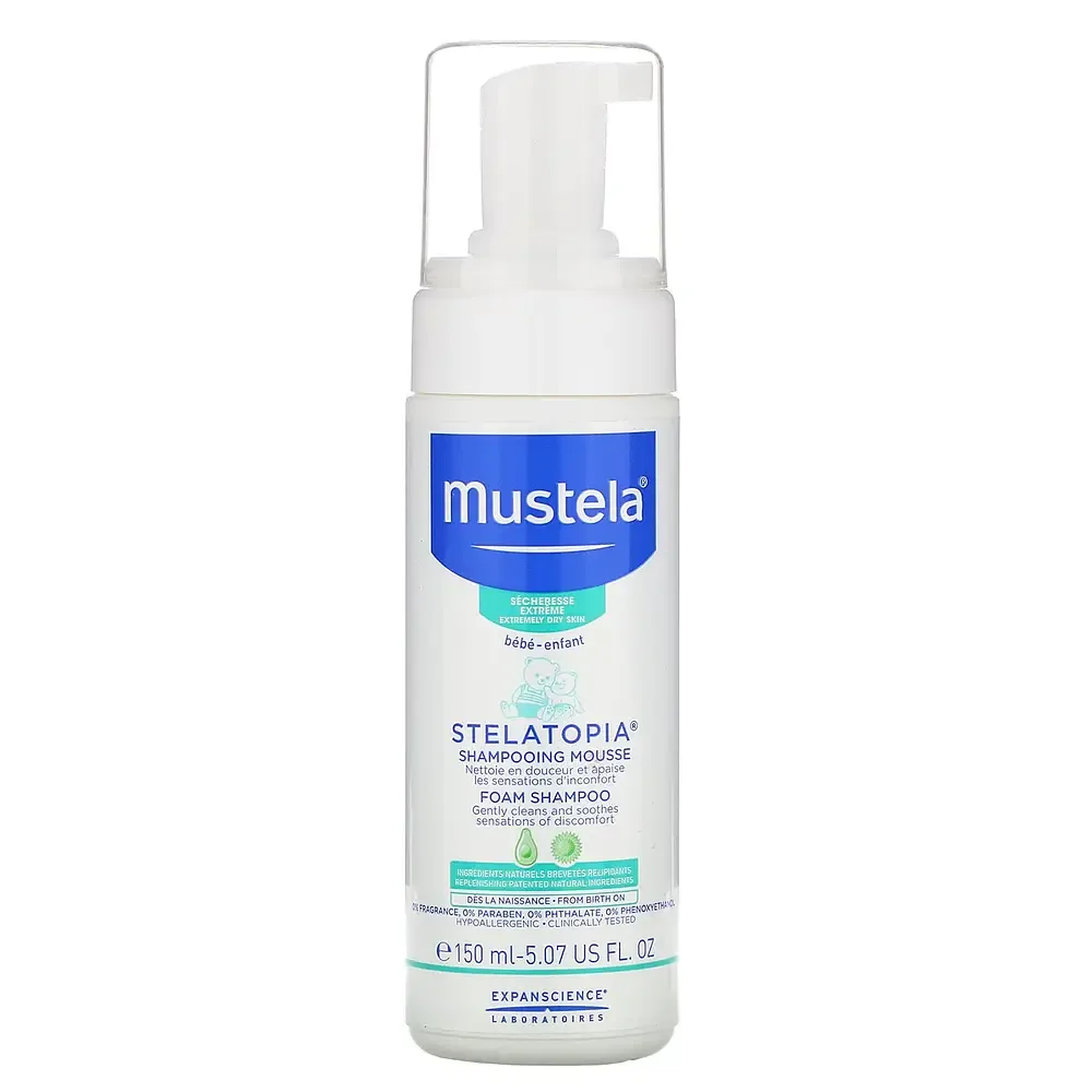 Mustela Stelatopia Foam Shampoo