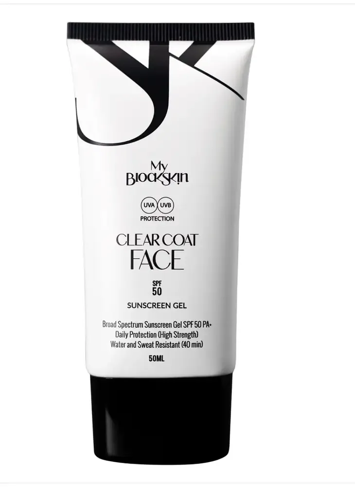 My Block Skin Clear Coat SPF 50 Sunscreen Gel