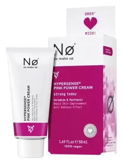 Nø Cosmetics Hypersense® Pink Power Cream Strong Today