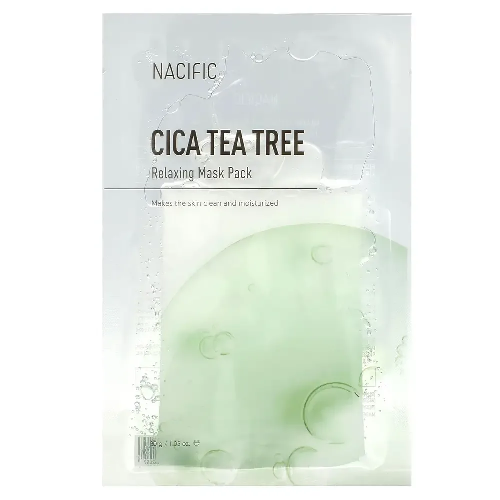 Nacific Cica Tea Tree Relaxing Mask Pack