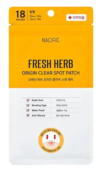Nacific Fresh Herb Origin Clear Spot Patch