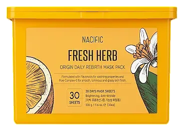 Nacific Fresh Herb Origin Daily Rebirth Mask Pack