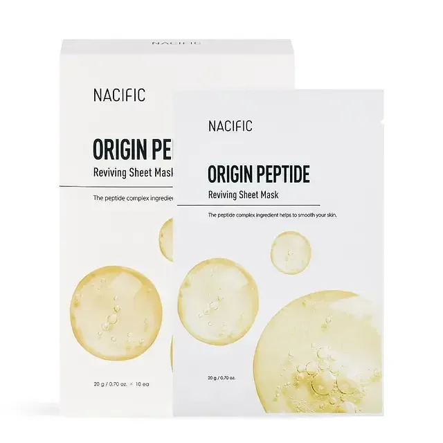 Nacific Origin Peptide Reviving Sheet Mask