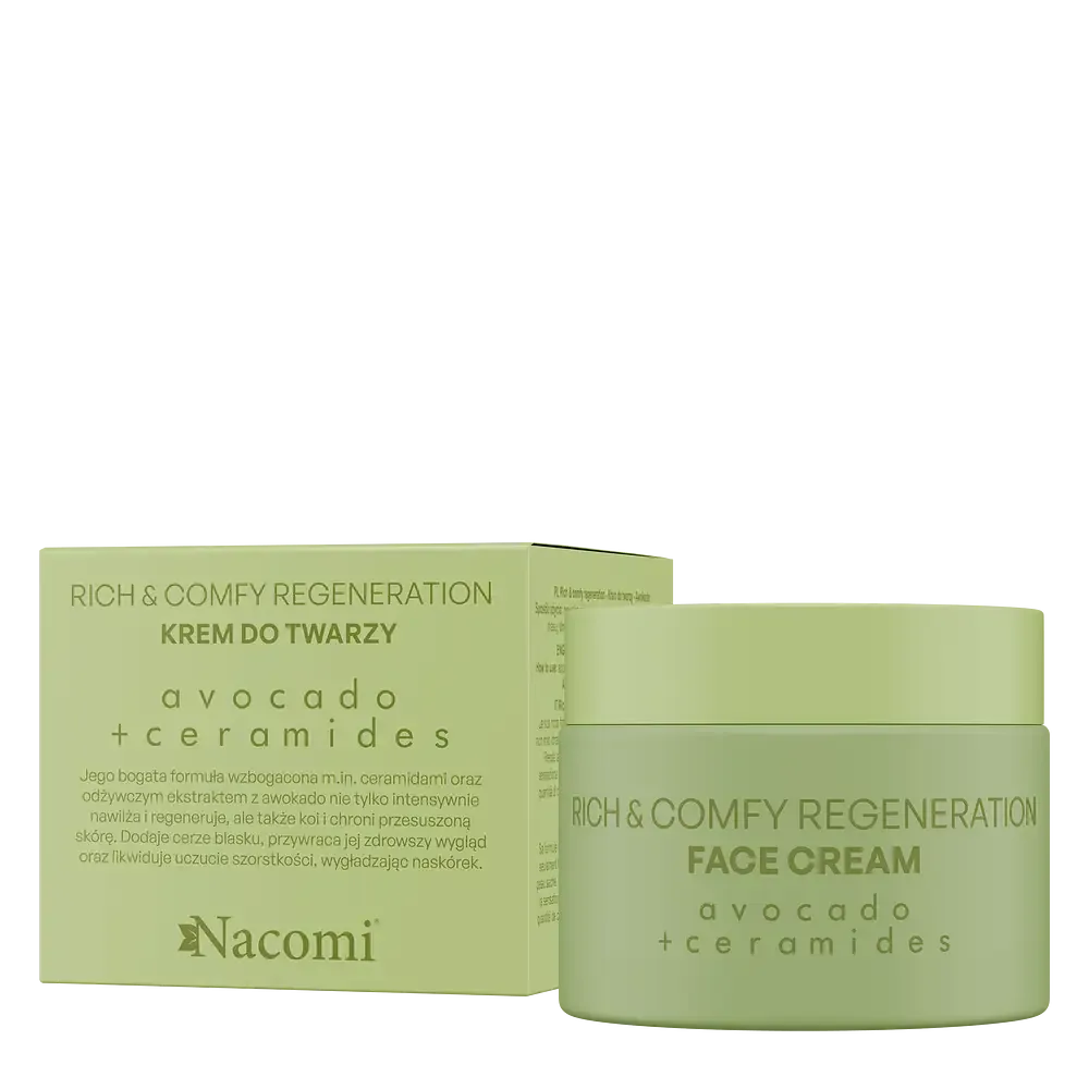 Nacomi Rich & Comfy Regeneration Avocado Face Cream