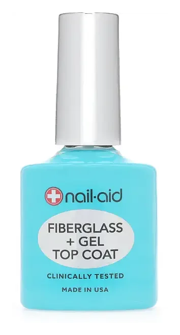 Nail-Aid Fiberglass + Gel Top Coat