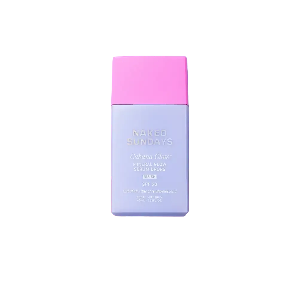 Naked Sundays Cabana Glow Mineral Glow Blush Serum Drops SPF 50