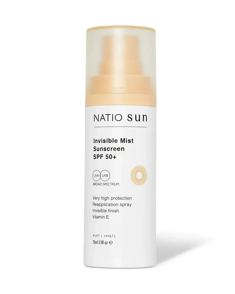 Natio Invisible Mist Sunscreen SPF 50+