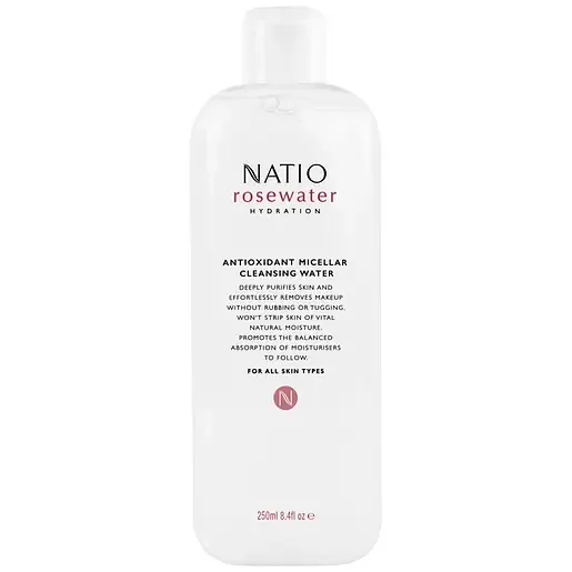 Natio Rosewater Hydration Antioxidant Micellar Cleansing Water