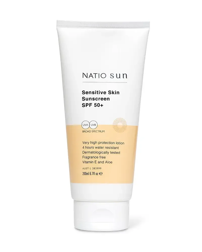 Natio Sensitive Skin Sunscreen SPF 50+