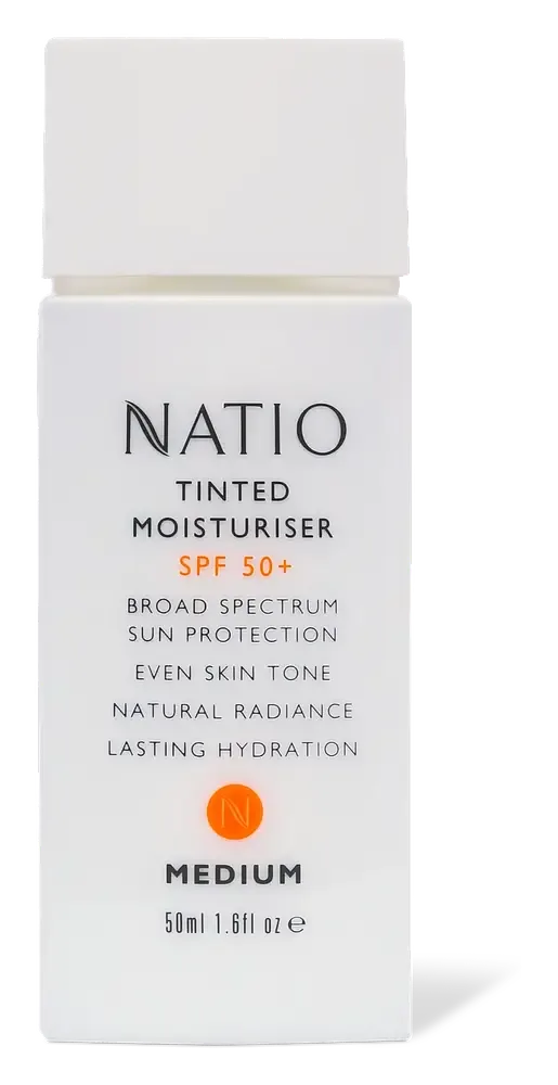 Natio Tinted Moisturiser SPF 50+