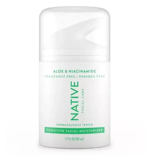 Native Sensitive Facial Moisturizer