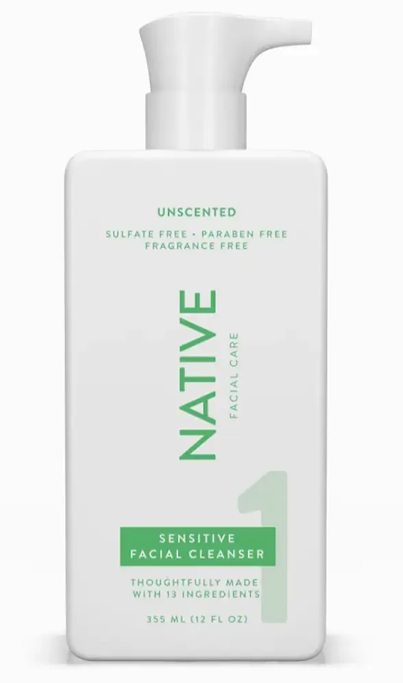 Native Sensitive Skin Facial Cleanser