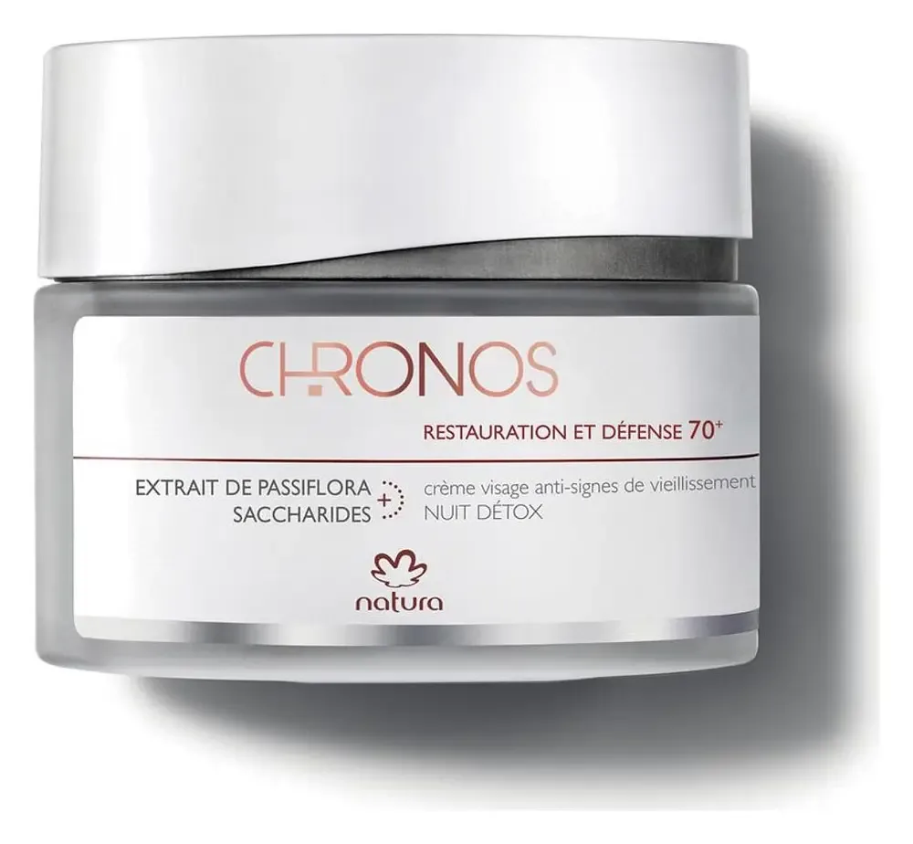 Natura Creme Para O Rosto 70+ Noite Antirrugas - Chronos