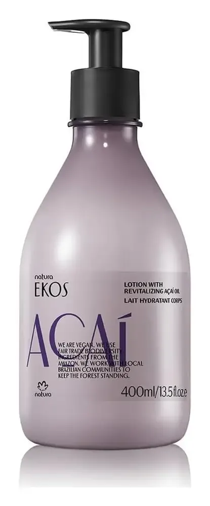 Natura Leite Para O Corpo Acai - Ekos