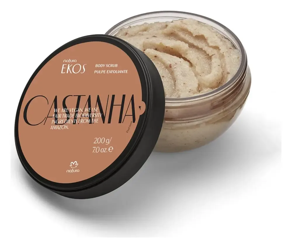 Natura Manteiga Esfoliante Castanha – Ekos