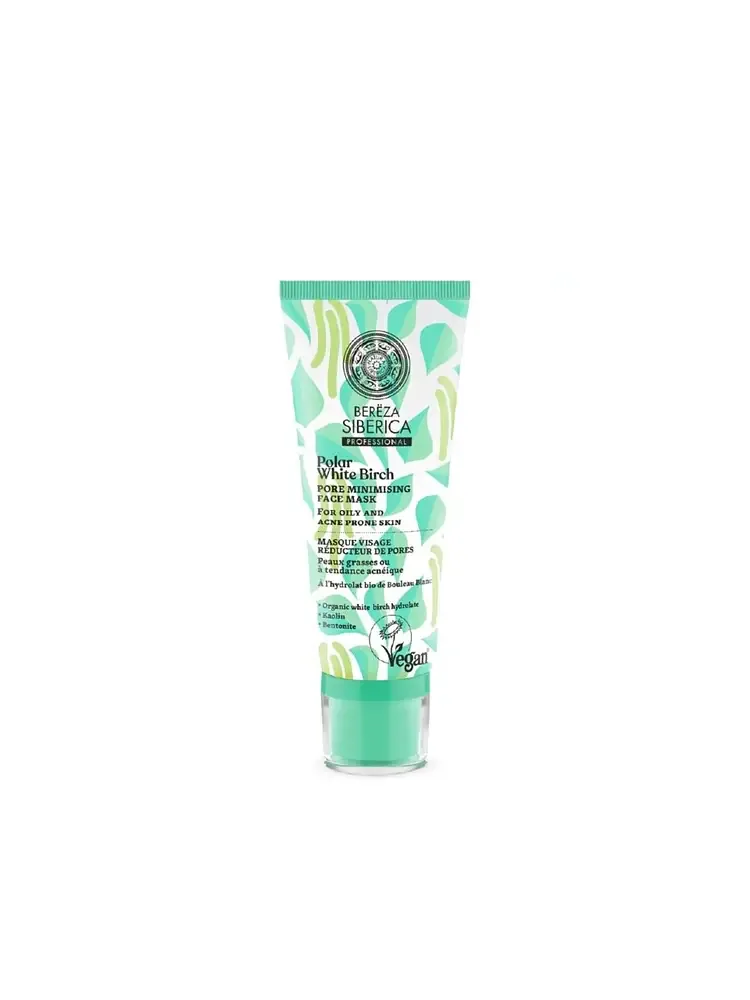 Natura Siberica Berёza Siberica Polar White Birch Pore Minimising Face Mask