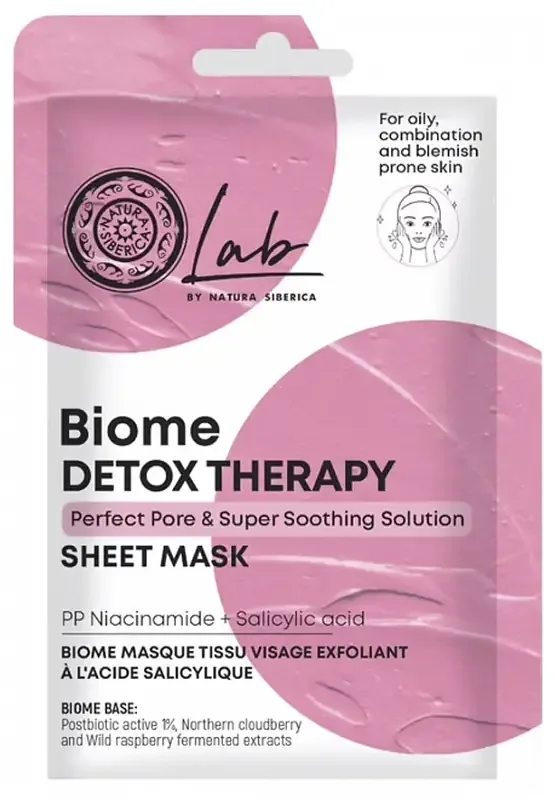 Natura Siberica Lab Biome Detox Therapy Pore Reducing Mask