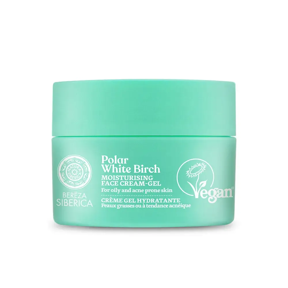 Natura Siberica Polar White Birch Moisturizing Face Cream-Gel