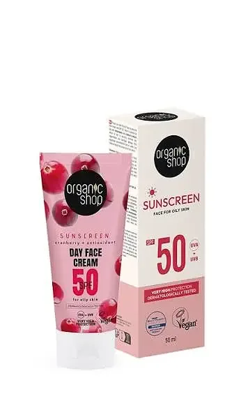 Natura Siberica Sunscreen Day Face Cream SPF 50