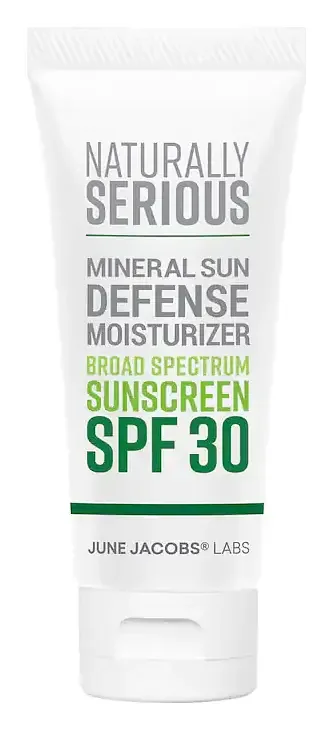 Naturally Serious Mineral Sun Defense Moisturizer Broad Spectrum SPF 30