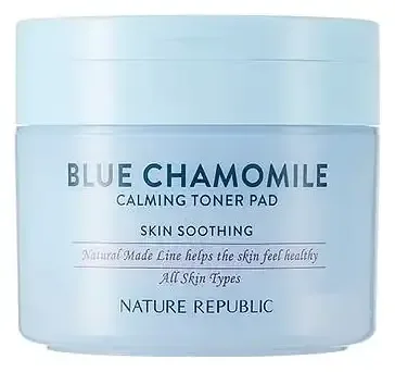 NATURE REPUBLIC Blue Chamomile Calming Toner Pad