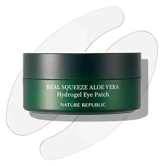 NATURE REPUBLIC Real Squeeze Aloe Vera Hydrogel Eye Patch