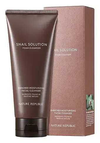 NATURE REPUBLIC Snail Solution Foam Cleanser