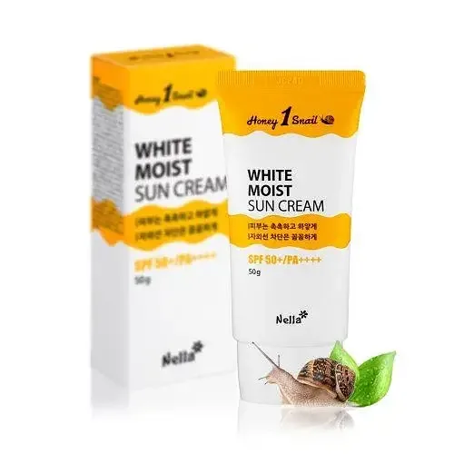 Nella Honey 1 Snail White Moist Sun Cream SPF 50+