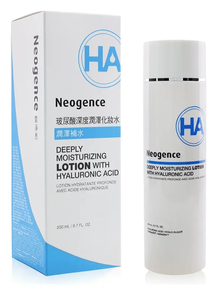 Neogence Deeply Moisturizing Lotion With Hyaluronic Acid