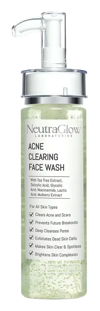 NeutraGlow Acne Clearing Face Wash