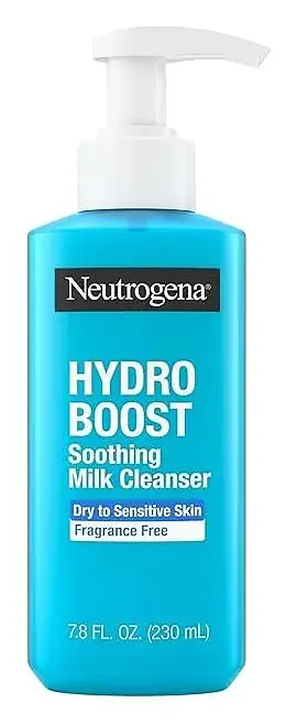 Neutrogena Hydro Boost Soothing Milk Facial Cleanser