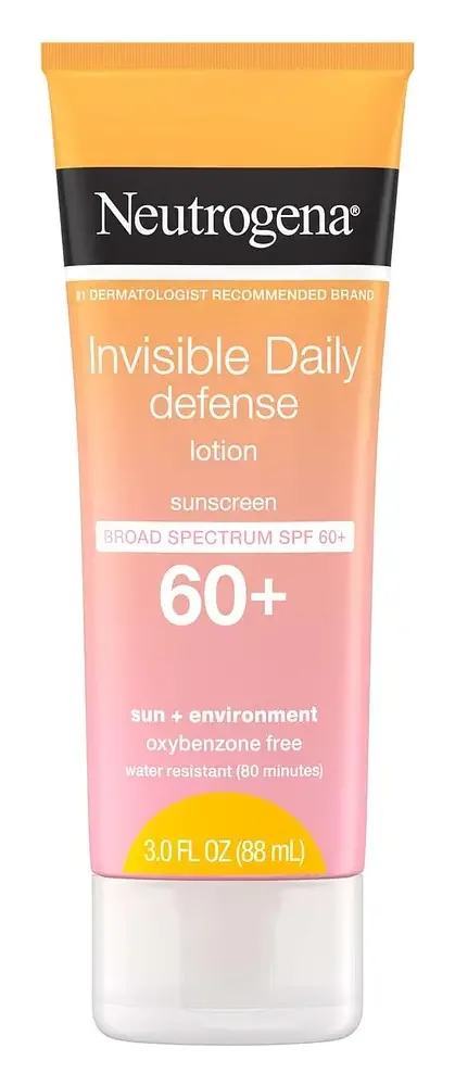 Neutrogena Invisible Daily Defense Sunscreen Lotion SPF 60+