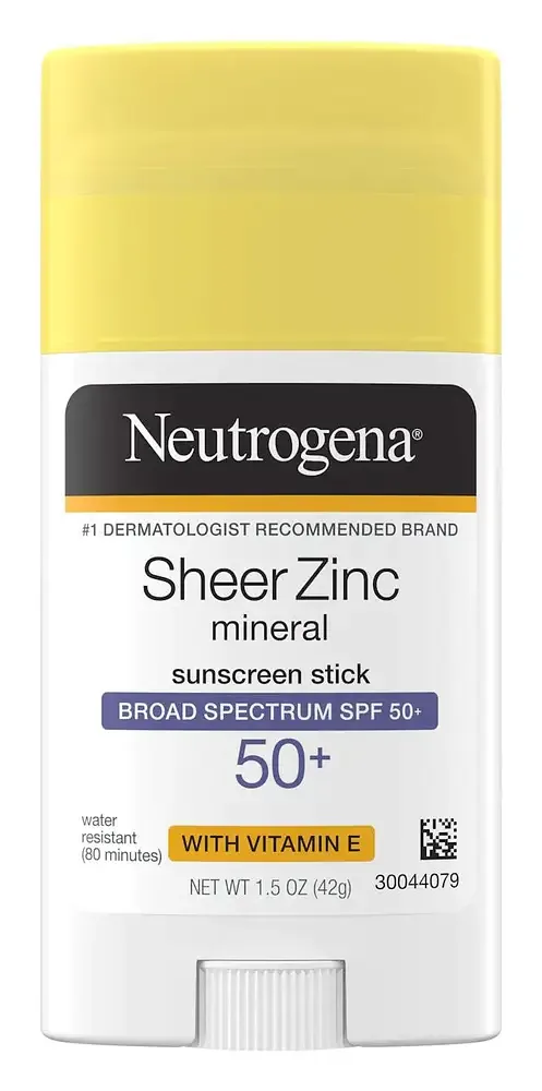 Neutrogena Sheer Zinc Oxide Mineral Sunscreen Stick SPF 50+