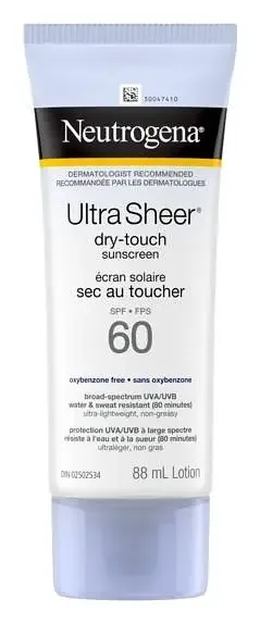 Neutrogena Ultra Sheer Dry-Touch Sunscreen SPF60