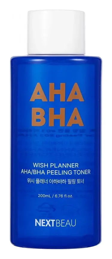 NEXTBEAU Wish Planner AHA/BHA Peeling Toner