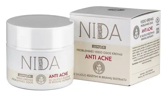 Nida Face cream For Problem Skin With Salicylic Acid And Cranberry Extract