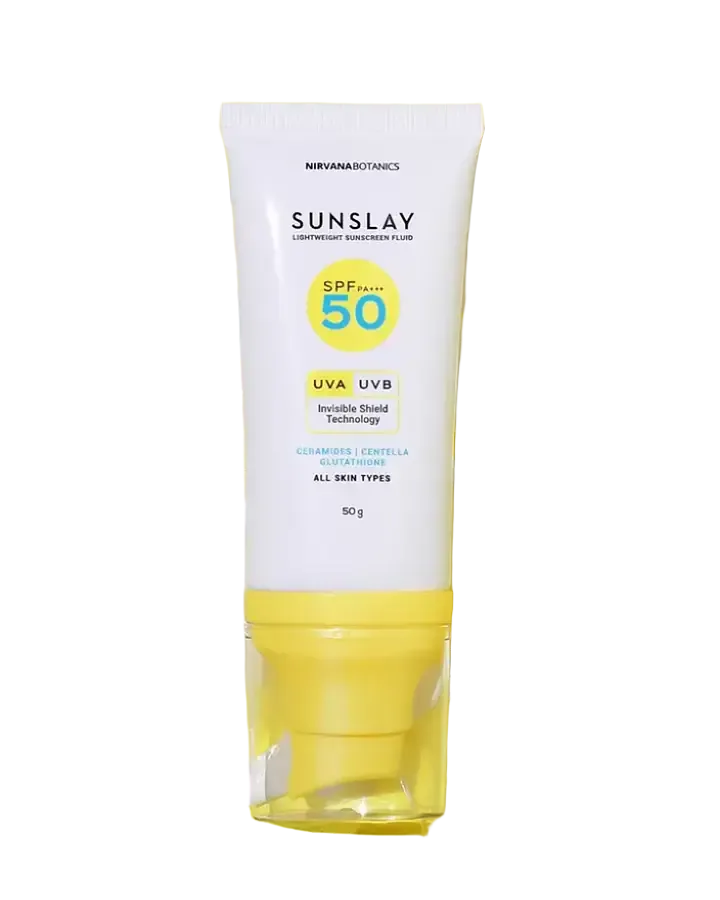 Nirvana Botanics Sunslay Lightweight Sunscreen Fluid SPF 50