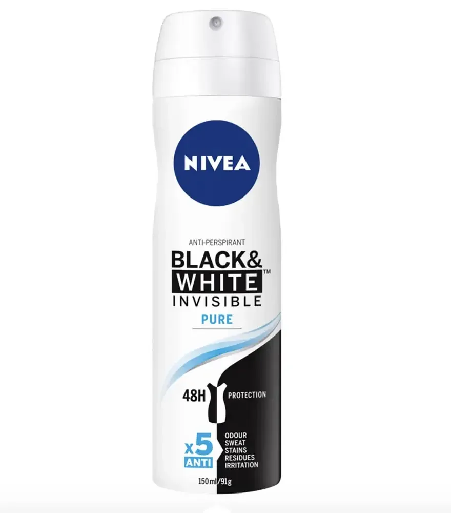 Nivea Black & White Invisible Pure Antiperspirant