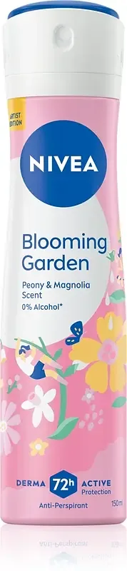 Nivea Blooming Garden Antiperspirant Spray