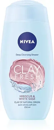 Nivea Clay Fresh Shower Gel
