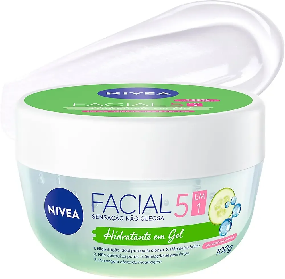 Nivea Facial 5 Em 1 Hidratante Em Gel