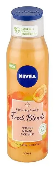 Nivea Fresh Blends Apricot, Mango, Rice Milk Shower Gel