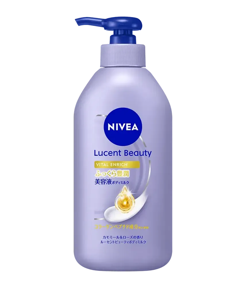 Nivea Lucent Beauty Vital Enrich Serum Body Milk