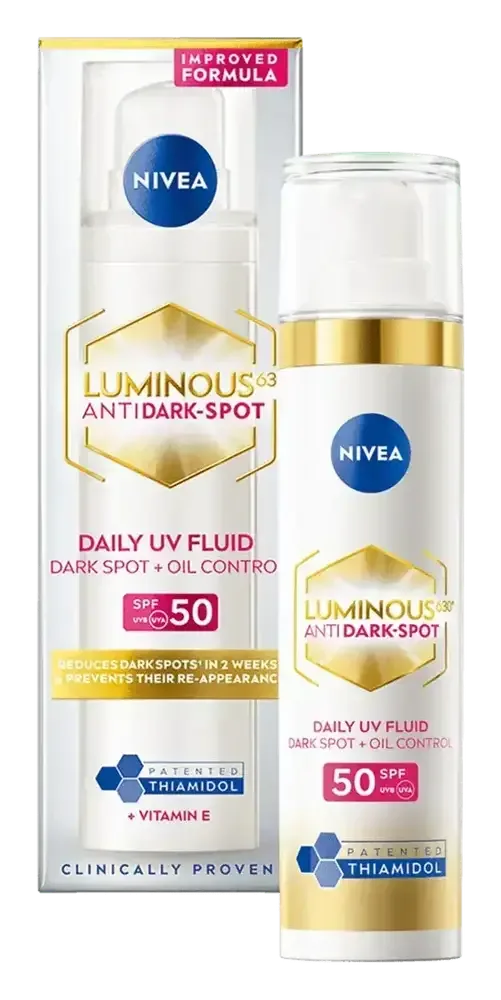 Nivea Luminous630 Anti Dark-Spot Daily UV Fluid SPF50
