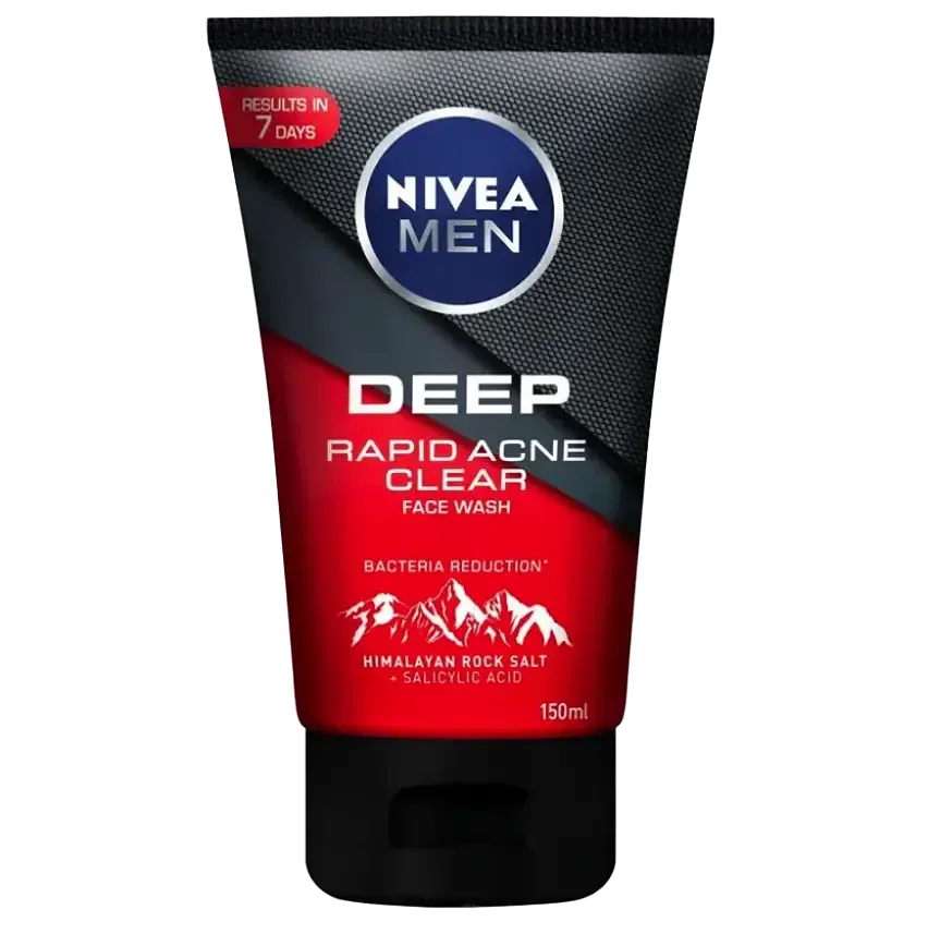 Nivea Men Deep Rapid Acne Clear Face Wash